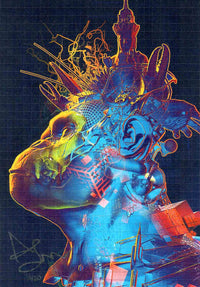 Android Jones Dose King Blotter Art