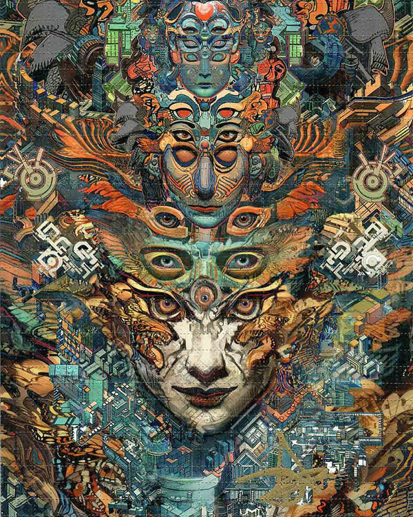 Android Jones MetaMask Blotter Art