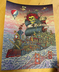 Emek Trip of Fools Blotter Art