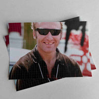Ken Kesey 1968 Flag Tooth Blotter Art