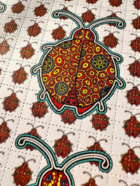 Rick Sinnett Peyote LadyBug Blotter Art
