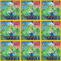 Lovely Spring Day Nine Panel Blotter Art by Randal Roberts
