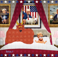 “Relax, Guy!” Satan and Trump Blotter Art