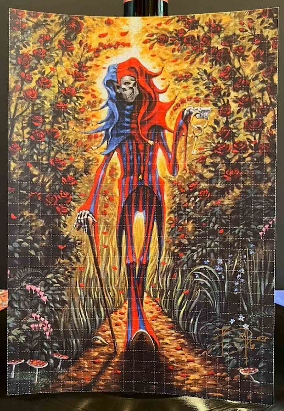 Richard Biffle "Keyper" Blotter Art
