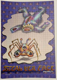 Emek Steal Yer Face Blotter Art