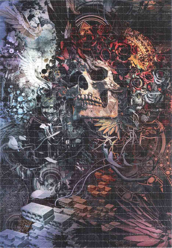 Android Jones Fare Thee Well Blotter Art