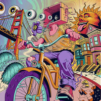 Bicycle Day SF Blotter Art
