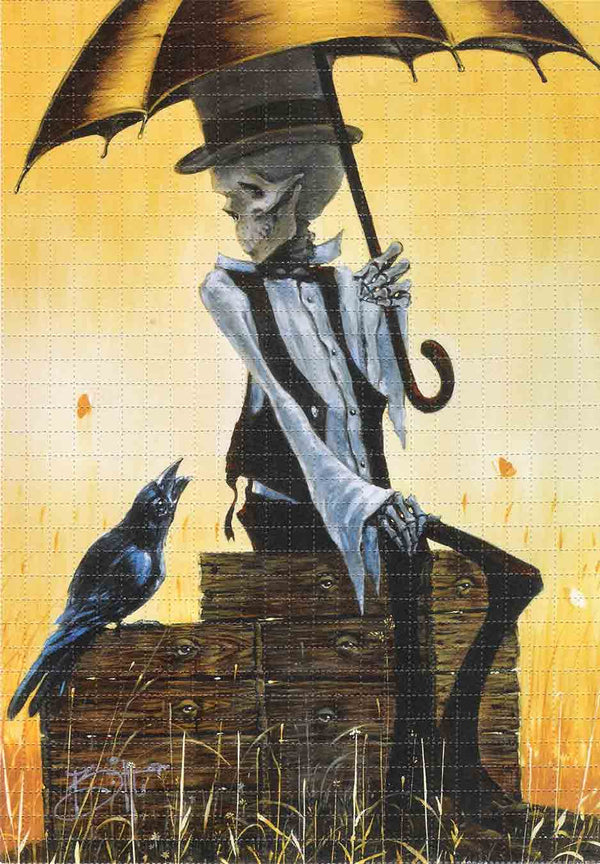 Richard Biffle "Box of Rain" Blotter Art