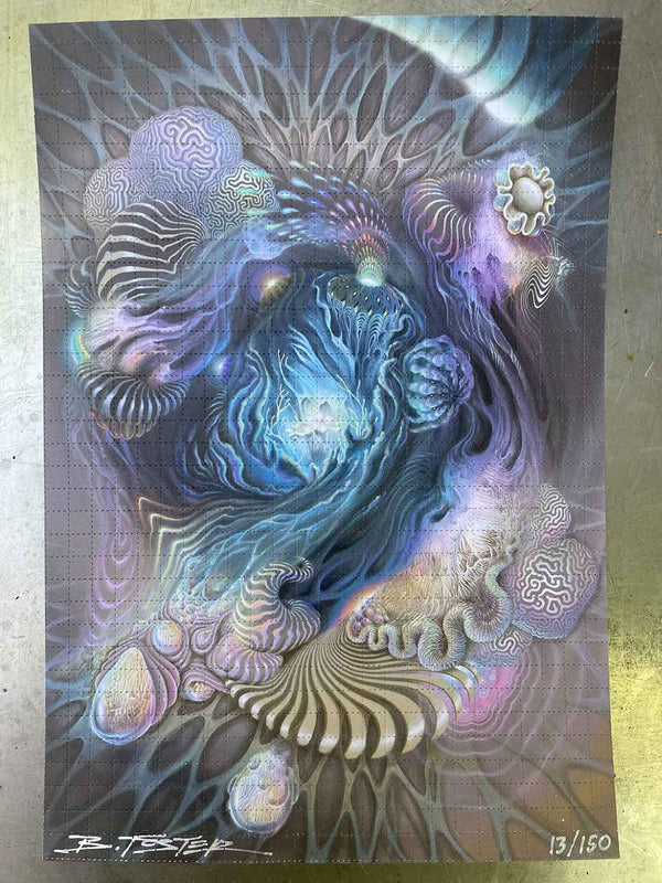 "Eye of the Beholder" Blotter Art by Blake Foster