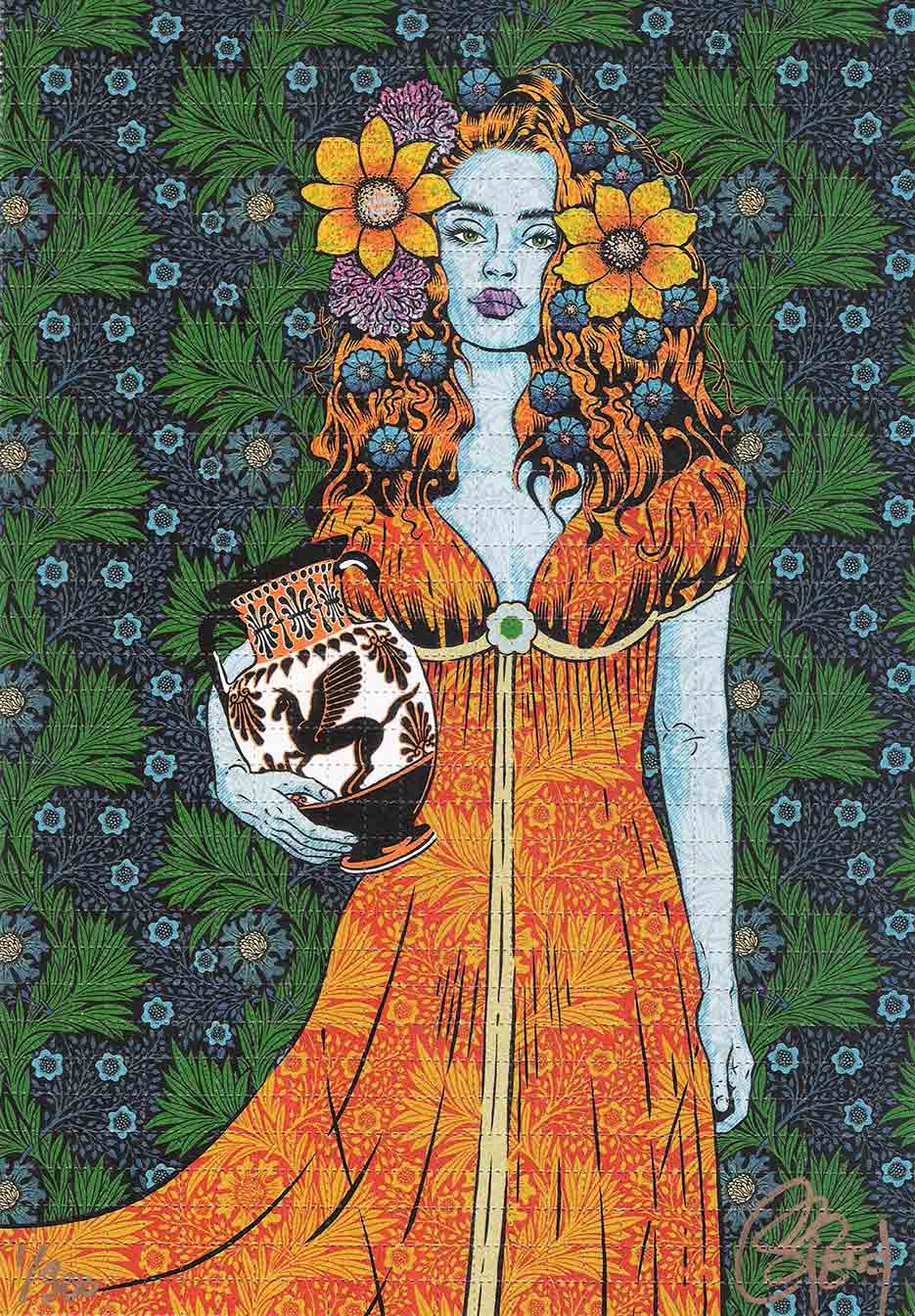 Chuck Sperry Danaide Blotter Art