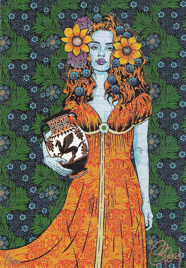 Chuck Sperry Danaide Blotter Art