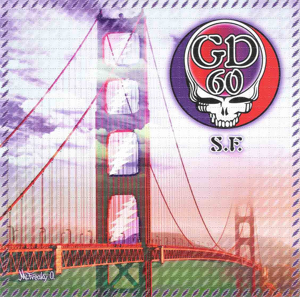 GD 60 Golden Gate Blotter Art