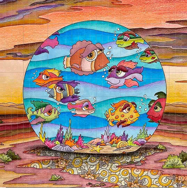 Ryan Kerrigan Phish Bowl Vegas Blotter Art