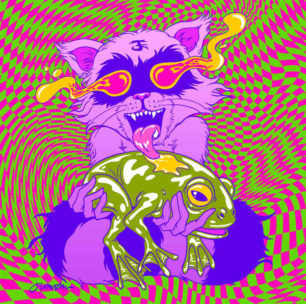 Licked Blotter Art by Jermaine Rogers