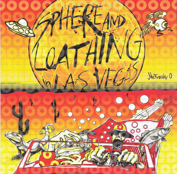 Sphere and Loathing Blotter Art (Donut Edition)