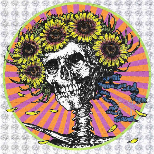 Sunflower Bertha Signed Blotter Art by Richard Biffle