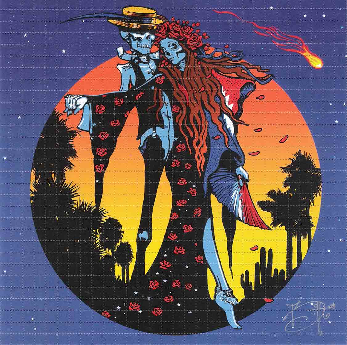 Richard Biffle They Love Each Other Blotter Art