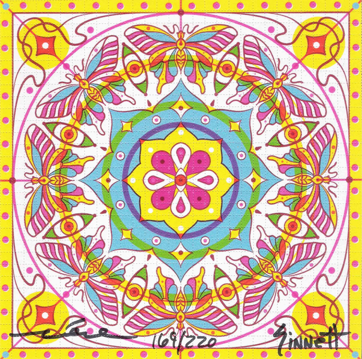 Sinnett Muko Collaboration Blotter Art