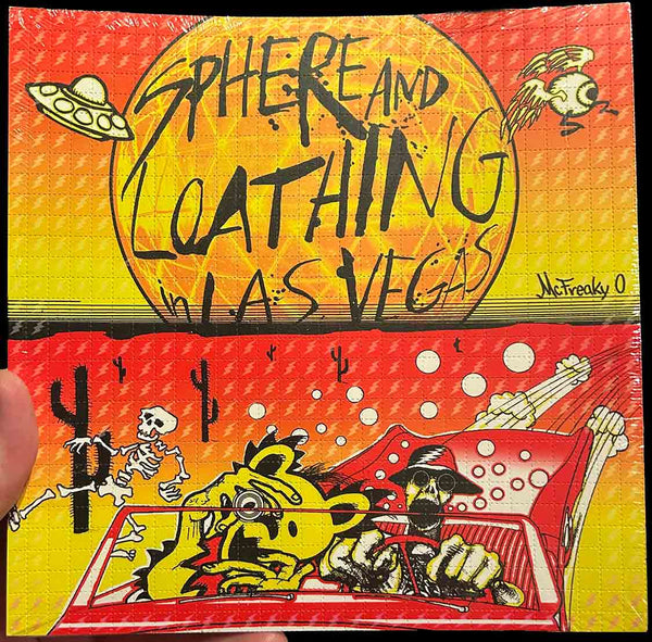 Sphere and Loathing Blotter Art
