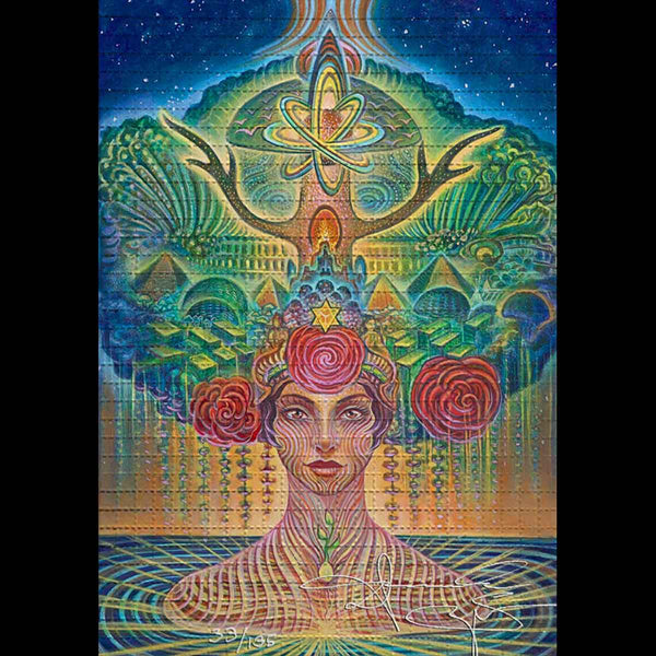 Amanda Sage Ancient Future Blotter Art