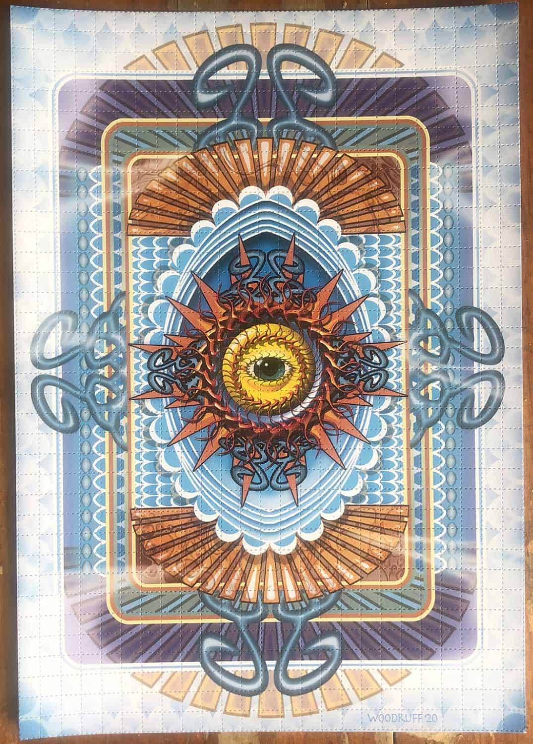 Eye of the Universe Blotter Art