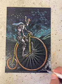 Emek Cybercycle Blotter Art