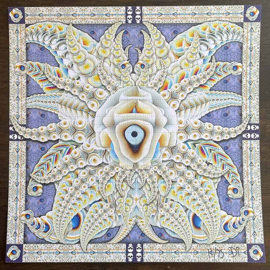 "Diatomaceous Earth" Blotter Art by Digital Introspect