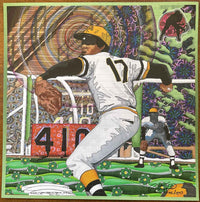 Dock Ellis Blotter Art by Ryan Kerrigan