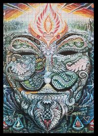 Fawkes Signed Numbered Blotter Art Edition by Randal Roberts