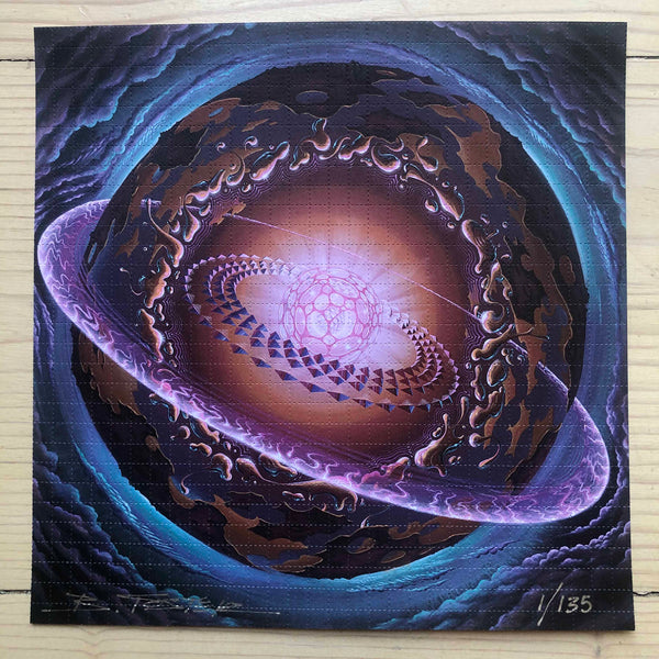 "Formulate Infinity" Blotter Art Signed and Numbered Blotter Art By Blake Foster