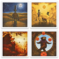 Richard Biffle "Grin And Bear It" Blotter Art Set