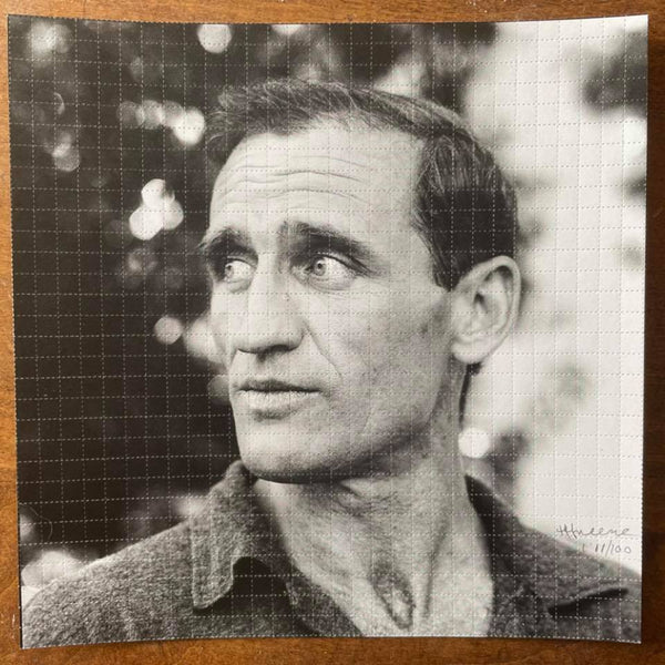 Neal Cassady Blotter Art by Herb Greene