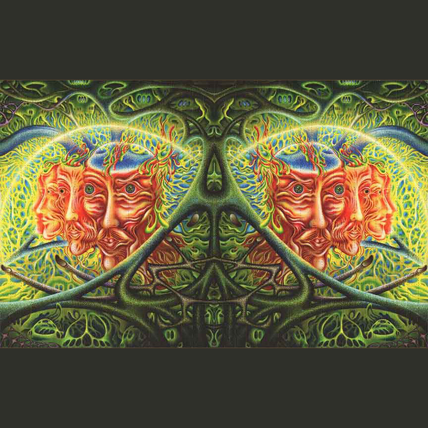 Jeff Hopp My Inner Space Blotter Art