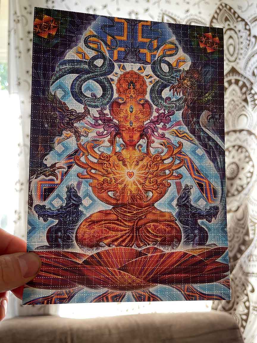 Jake Kobrin "Equanimity" Blotter Art