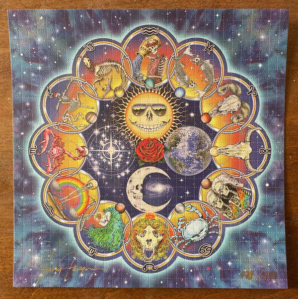 Jerry Jaspar Zodiac Blotter Art