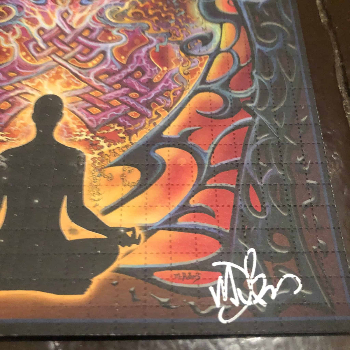 Mike DuBois Signed, Artist Edition Mind Matrix Blotter Art