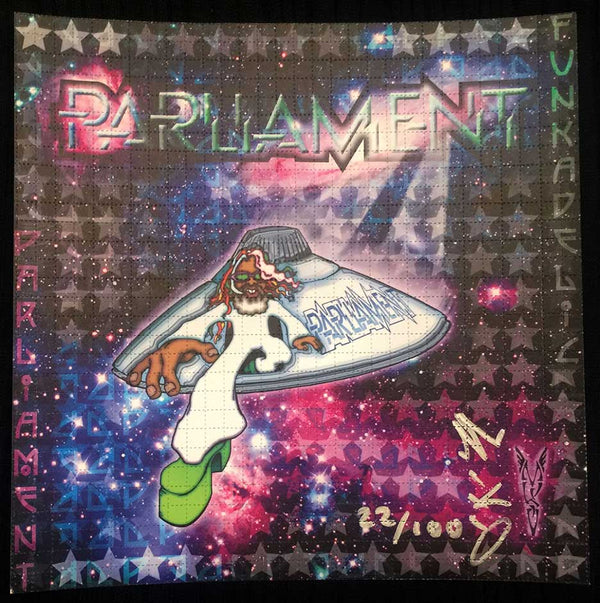 P-Funk Blotter Art by Mikio