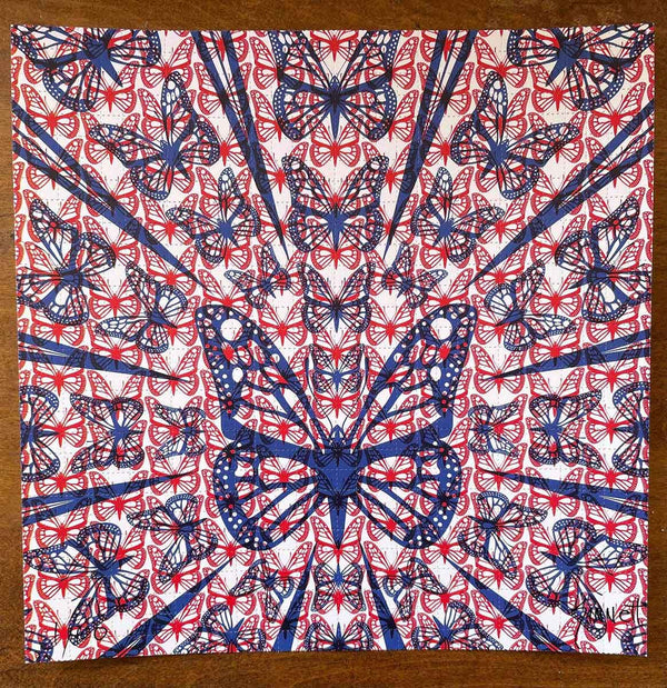 Rick Sinnett Monarch Blotter Art