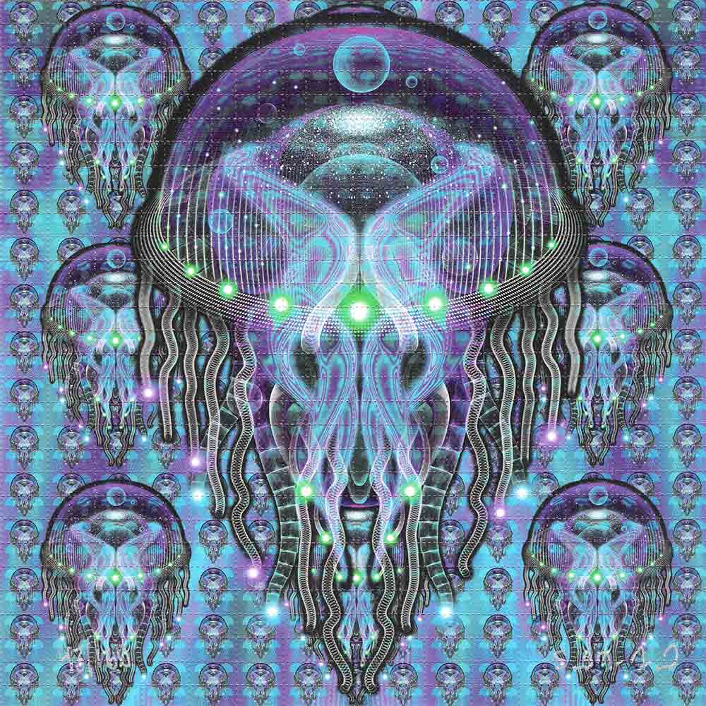 Samuel Farrand Psychezoa Luminosum Blotter Art