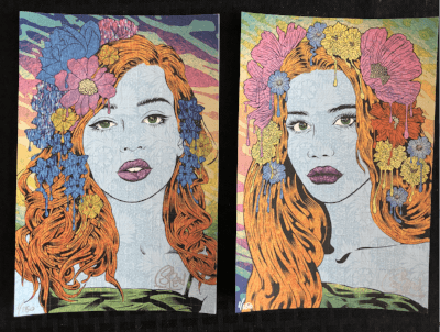 Chuck Sperry "Oracle" And "Seer" AP Blotter Art Set