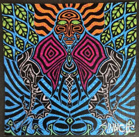Rick Sinnett "Three Days" Blotter Art