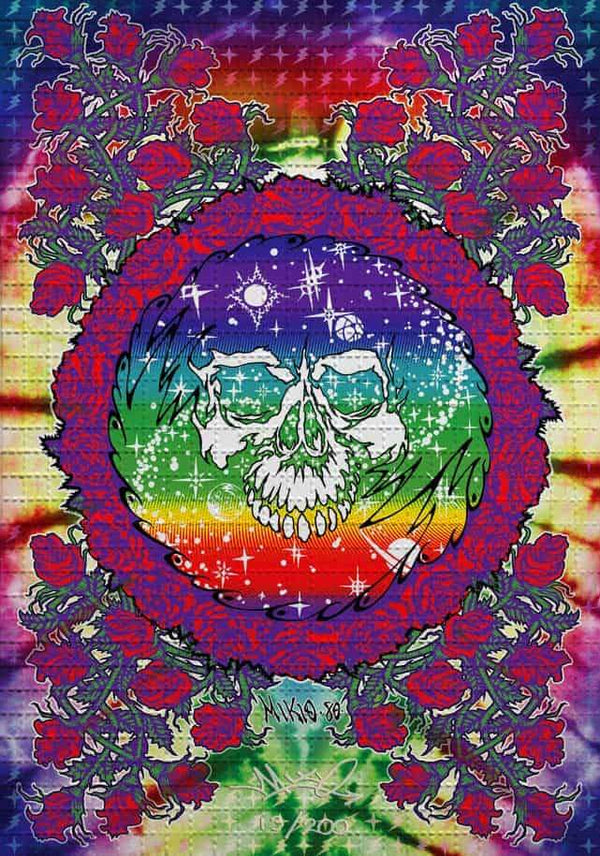 Mikio Space Ghost Blotter Art - Signed, Numbered