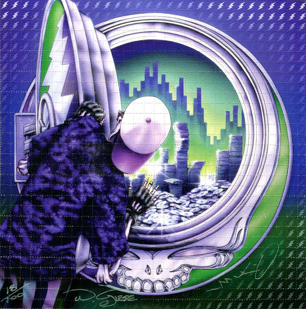 Grateful Dead "From The Vault" Emerald Variant Blotter Art Set