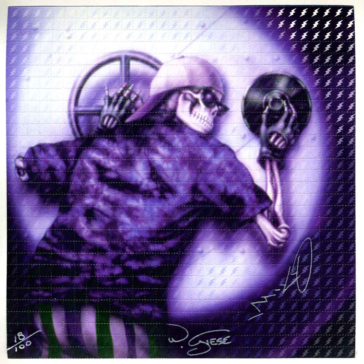 Grateful Dead "From The Vault" Emerald Variant Blotter Art Set