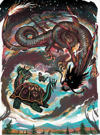 Zeb Love Hole In The Sky Blotter Art