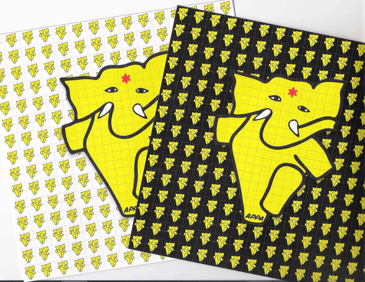 Appa The Dancing Elephant Blotter - Set of Two