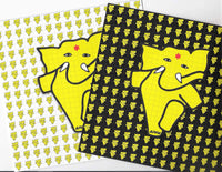Appa The Dancing Elephant Blotter - Set of Two