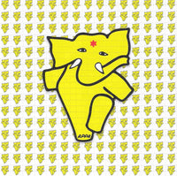 Appa The Dancing Elephant Blotter - White