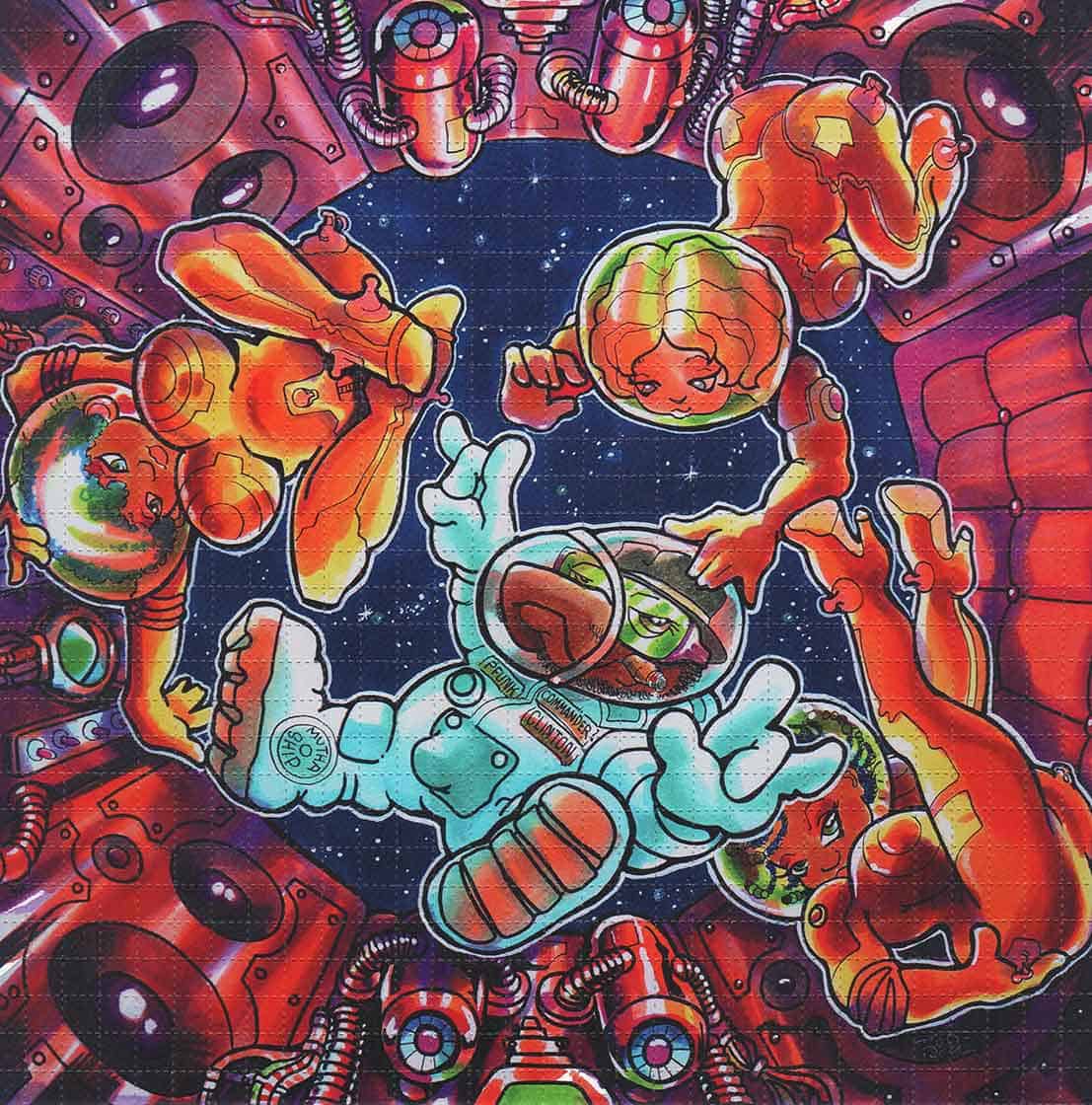 Bode P-Funk Mothership Blotter Art