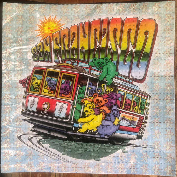 San Francisco Dancing Bear Blotter Art